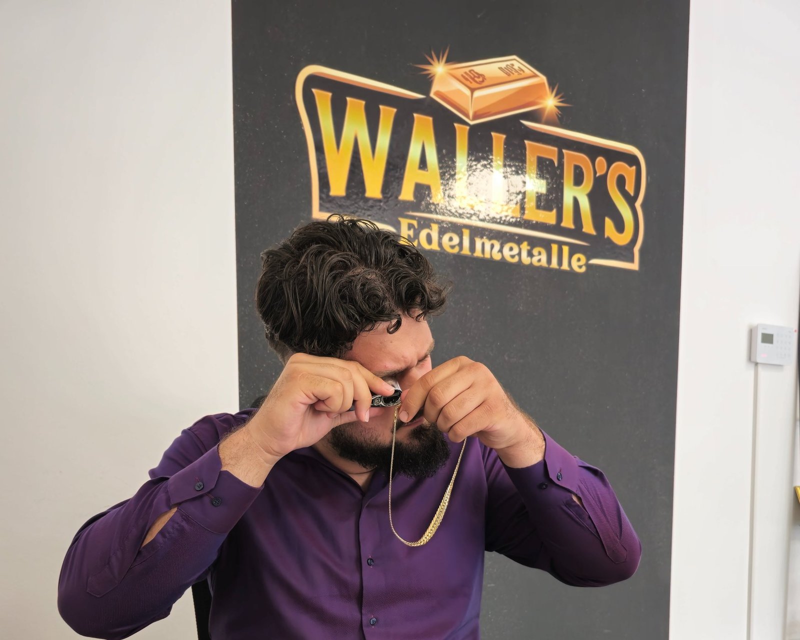 Persönliche Bewertung von Goldschmuck bei Waller's Edelmetalle in Regensburg